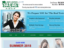 Tablet Screenshot of martyfeldmansatprep.com